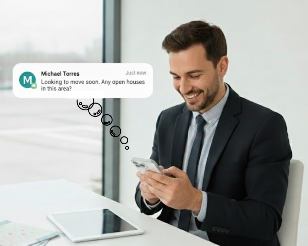 Generate local content marketing strategy to attract real estate leads