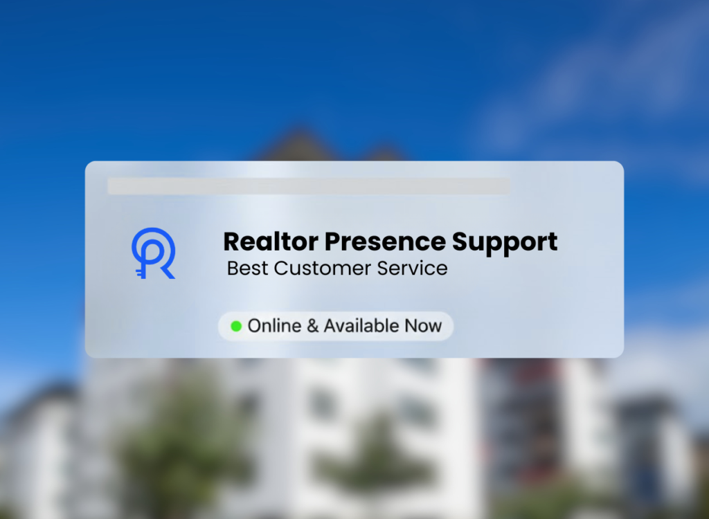 24/7 website support for real estate agents and brokerages