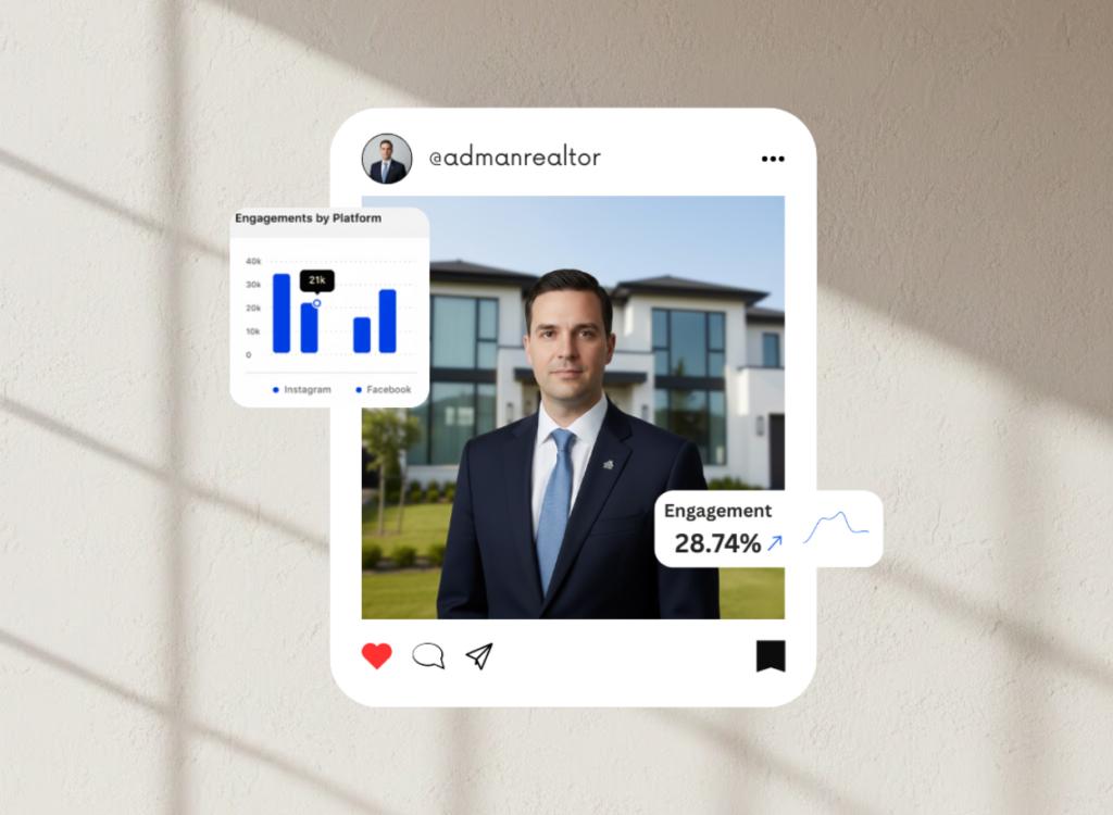 High-Trust Real Estate Social Media Management - Realtor Presence