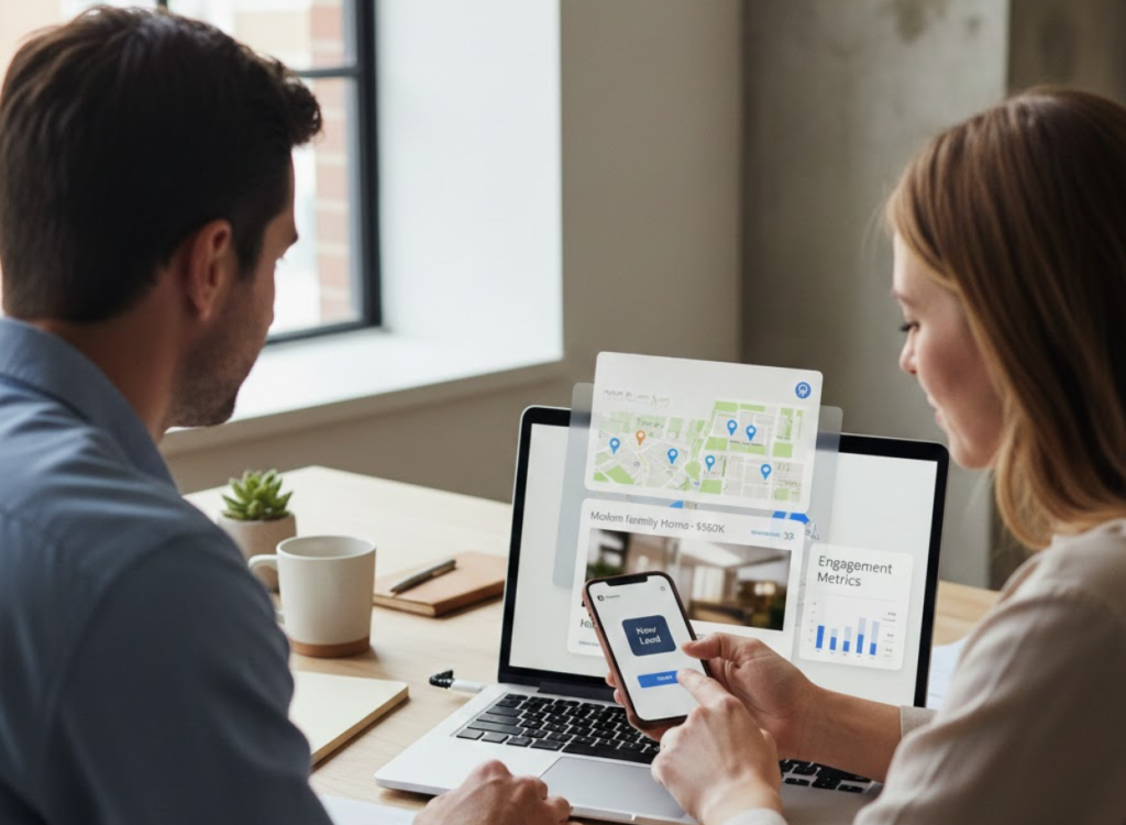 Content marketing designed to capture high quality real estate leads