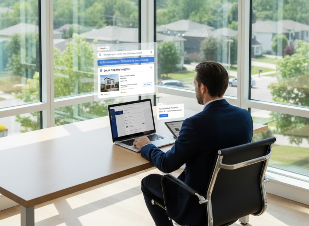 Real estate content optimized for Google search and AI discovery