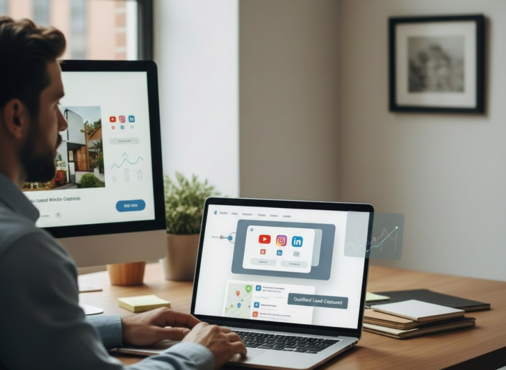 Build real estate brand authority across social media and online channels