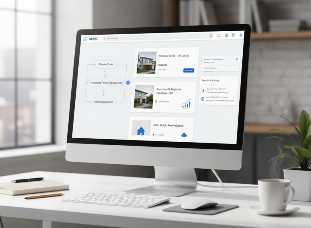 Personalized real estate listing email targeting new prospects