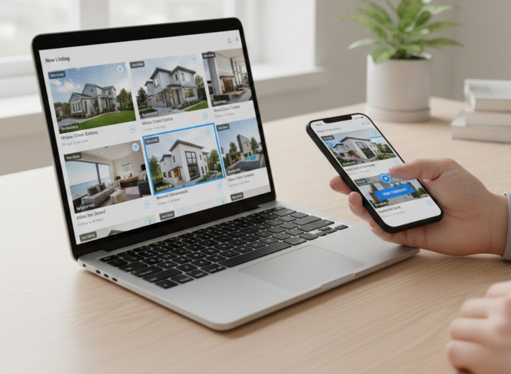 Targeted SEO strategy focused on attracting qualified real estate buyers